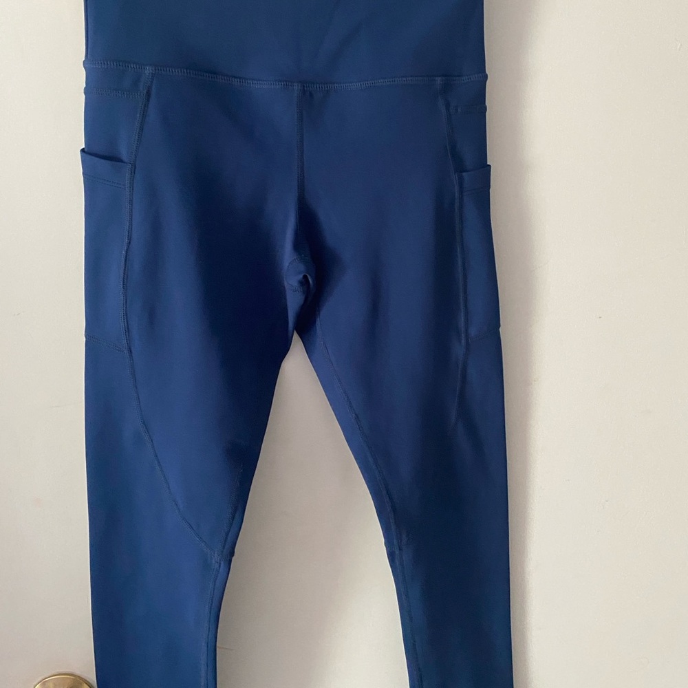 ZYIA Blue Leggings Comfortable Stylish Activewear